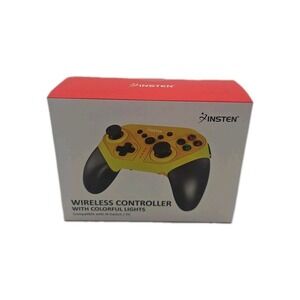 Insten Wireless Pro Controller for Nintendo Switch/OLED/Switch Lite Yellow